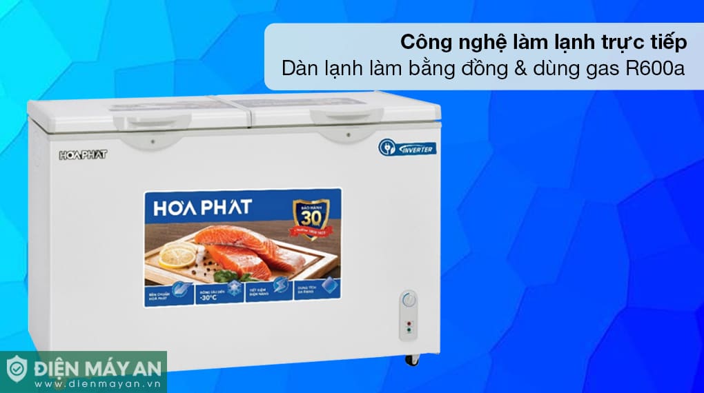 Tủ đông Hòa Phát Inverter 352 Lít HPF AD8352